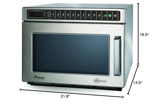 Vista 2 de Amana Horno de microondas de uso medio