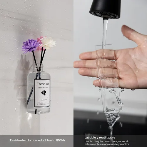 Vista 6 de vimiroo Cinta de Doble Cara Resistente, 16.4 pies Cinta Nano Extra Grande Transparente, Cinta Adhesiva de Dos Caras Extraíble Sin Deja Huellas
