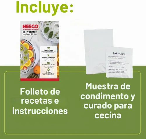 Vista 6 de Nesco FD-61 Snackmaster Encore Deshidratador de alimentos para excelente Jerky y bocadillos, 4 bandejas, gris