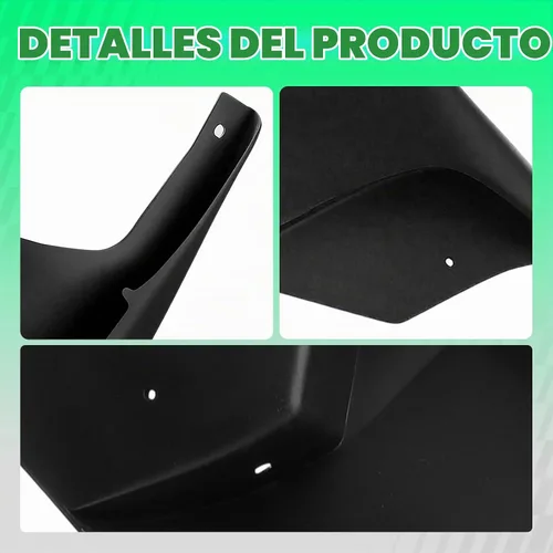 Vista 8 de YHTAUTO Guardabarros antisalpicaduras para Chevy Trailblazer 2002-2009