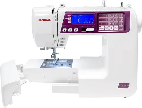 Vista 3 de Janome 4120QDC-G Máquina de coser y acolchar computarizada con kit de edredón adicional