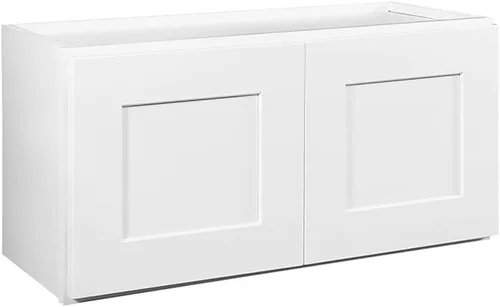 Vista 26 de Design House Brookings - Armario de cocina W2412, 24 pulgadas de ancho x 12 pulgadas de profundidad x 12 pulgadas de alto, pintado blanco, madera