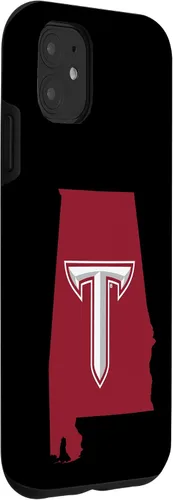Vista 3 de Funda PPTROY05 para iPhone 11 NCAA Troy University Trojans