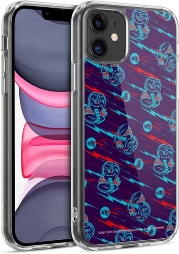 Vista 10 de Head Case Designs Funda de gel suave con licencia oficial de Cobra Kai Eagle Fang Logo Key Art compatible con Apple iPhone 7 Plus/iPhone 8 Plus