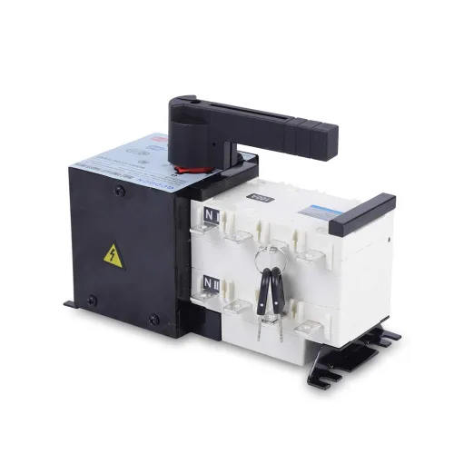 Vista 10 de Interruptor de transferencia automática de doble potencia, interruptor de cambio de generador de energía dual 63A 2P, interruptor comercial de 110 V
