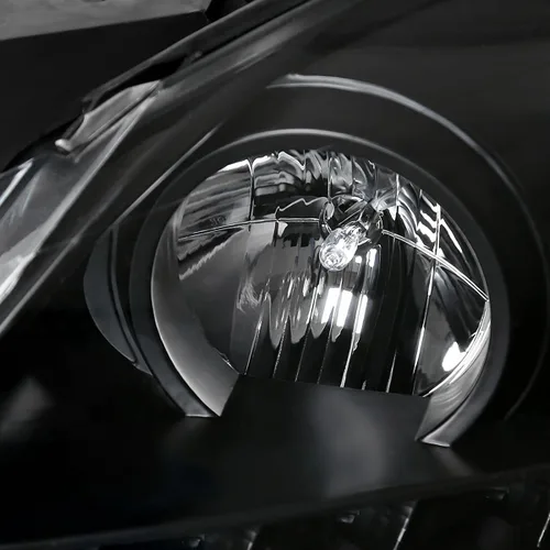 Vista 5 de SPEC-D TUNING Faros delanteros negros con LED
