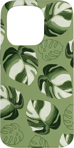 Vista 14 de Monstera Deliciosa Leaves Plant Leaf Botanical Nature Case for iPhone 16