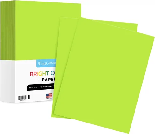 Vista 6 de Papel de color negro liso de 8.5 x 11 pulgadas, para la escuela, la oficina y el hogar, manualidades navideñas, artes y manualidades, sin ácido ni