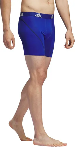 Vista 4 de adidas Calzoncillos tipo bóxer de malla de rendimiento para hombre (paquete de 3) diseñados para deportes activos con comodidad durante todo el día