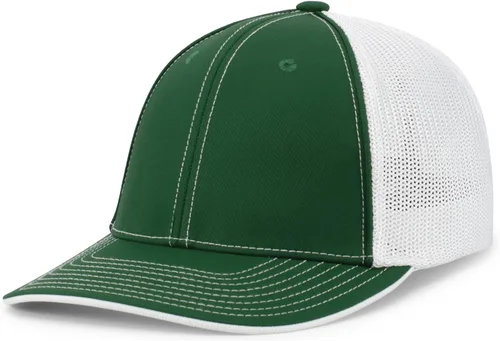 Vista 34 de Pacific Headwear Gorra unisex Pacific Headwear Trucker Flexfit® para adultos Grafito/Negro/Negro