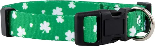 Vista 31 de Native Pup Collar de Perro con Bandera Americana - Rojo, Blanco y Azul - Collares Patrióticos para el 4 de Julio, EE.UU. - Ajustable para Perros