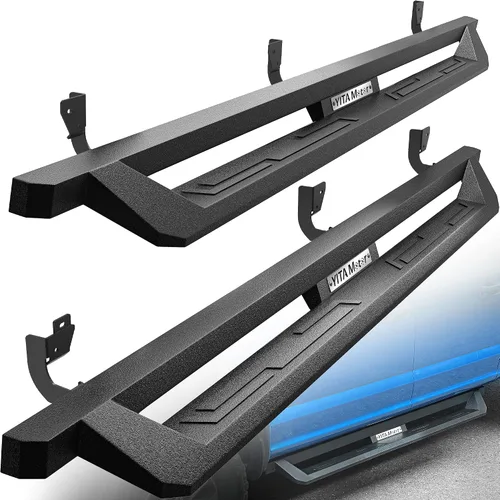 Vista 11 de YITAMOTOR Estribos compatibles con Ram 1500 Crew Cab 2009-2018