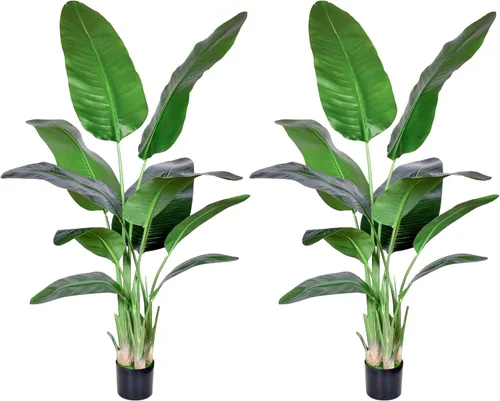 Vista 12 de HAIHONG Árbol artificial de 3 pies, plantas de casa de imitación de hoja perenne Dracaena Marginata, palmeras de yuca falsas en maceta, árbol