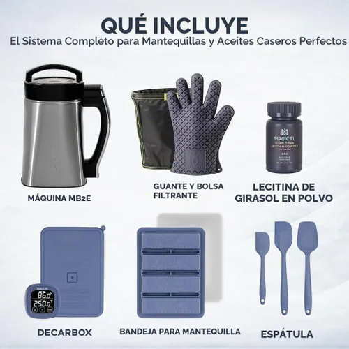 Vista 3 de Magical Butter Paquete de mantequilla MB2e - Bandeja DecarBox, lecitina