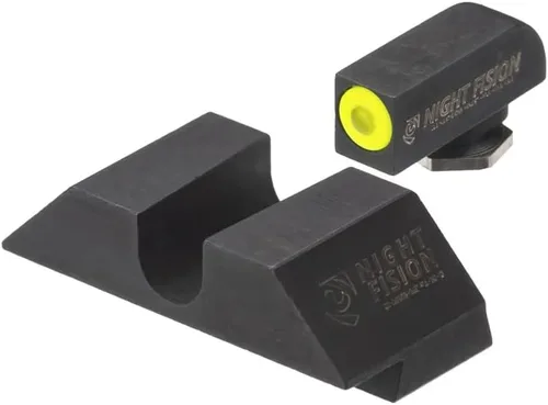 Vista 12 de Night Fision Tritium Night Sight Set for Glock 42/43/43X - Perfect Dot Front Sight with Added Daytime Ring - Front Ring Color Options - Various