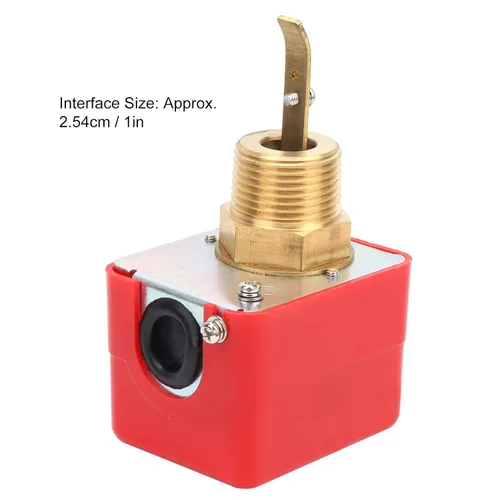 Vista 5 de YWBL-WH HFS-25 1 pulgada tipo paleta de rosca interruptor de control de paleta de agua líquida SPT AC220V 15A con paletas, interruptor