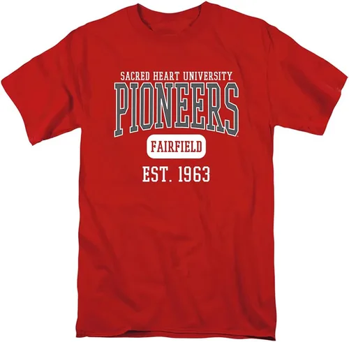 Vista 180 de LOGOVISION Colección de camisetas de algodón de manga corta unisex para hombres y mujeres Universidad de Adelphi