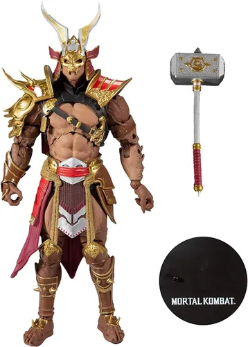 Vista 3 de McFarlane Toys Mortal Kombat Shao Khan - Figura de acción (7 pulgadas)