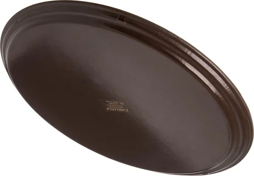 Vista 4 de Carlisle FoodService Products 2700GR2076 Griptite 2 - Bandeja ovalada para servir, 27 x 22 pulgadas, marrón (paquete de 6)