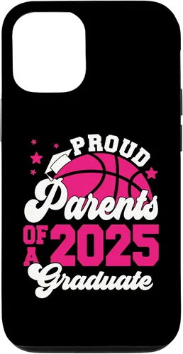 Vista 25 de iPhone XR Parents of a 2025 Graduate Senior Graduation Basketball Case