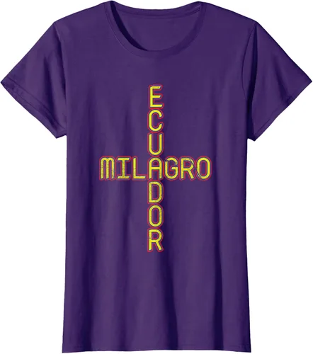 Vista 9 de Milagro Ecuador Travel, Orgullo, Bandera de Ecuador, Camiseta Milagro, Negro