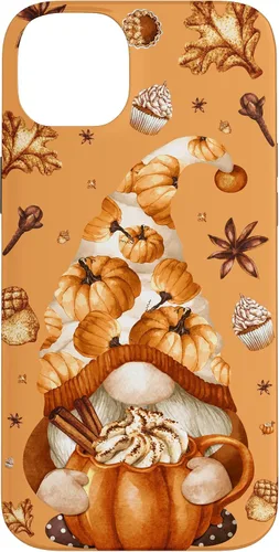 Vista 15 de Thanksgiving Gnome Love Pumpkin Spice Cute Fall Yall Pattern Case for iPhone 17