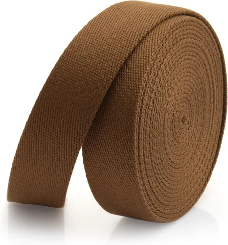 Vista 11 de CRAFTMEMORE Correa de algodón pesado, correas para artes y manualidades, correa de lujo para bolsa de alta densidad