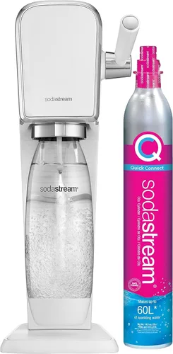 Vista 11 de SodaStream Máquina de agua con gas Art (negro) con CO2 y botella apta para lavavajillas