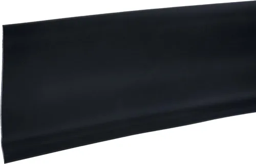 Vista 14 de MD Building - Base de pared de vinilo, color negro, 4 pulgadas x 60 pies con parte trasera seca acanalada