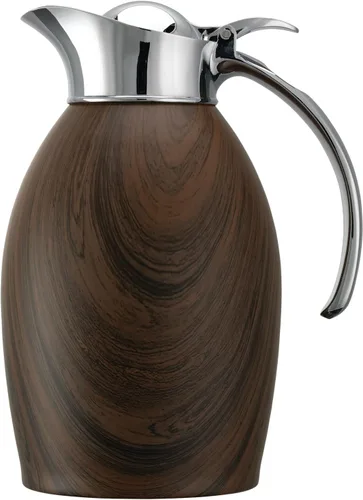 Vista 9 de Service Ideas NIC06BSBX Serie Nicollet Original, jarra aislada al vacío, aspiradora inoxidable, 20 onzas, ónix negro Negro Onyx
