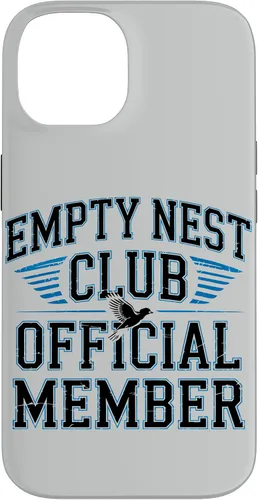 Vista 4 de Funny Empty Nester Club Proud Parents Case for iPhone 17