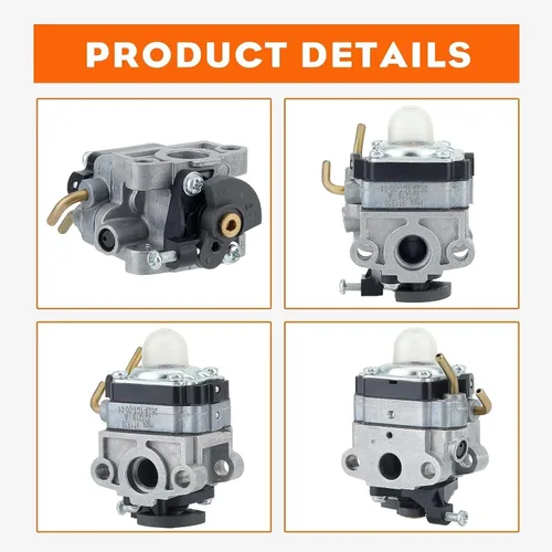 Vista 6 de Hipa S430 C430 carburador para Ryobi X430 30cc RY34441 RY34427 RY34421 RY34446 RY34007 RY34006 recortadora de cuerdas reemplazar 309370002