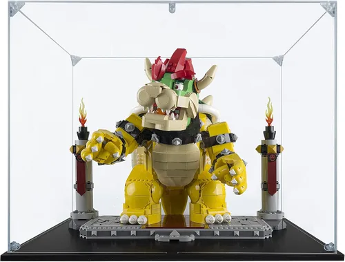 Vista 6 de Acrylic Display Case Compatible for LEGO Super Mario 64 Question Mark Block #71395, Dustproof Display Case (Case Only) (Lego Sets are NOT Included)