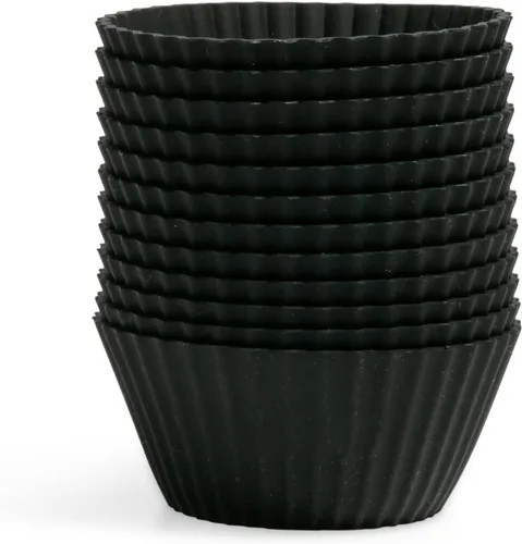 Vista 8 de The Silicone Kitchen Mini moldes individuales de silicona para pan, reutilizables, no tóxicos, sin BPA, aptos para lavavajillas, accesorios de caja