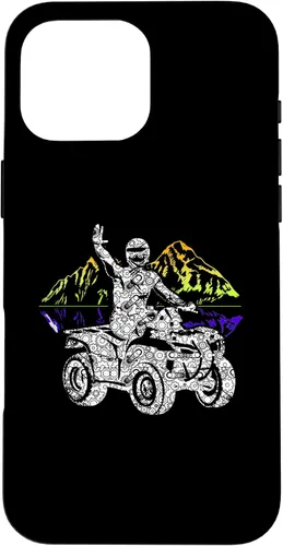 Vista 19 de ATV Rider Mountains Offroad Motocross Quad Racing Case for iPhone 16