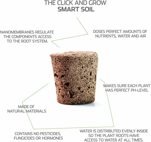 Vista 6 de Click and Grow Smart Garden - Cápsulas para plantas de tomillo, paquete de 3