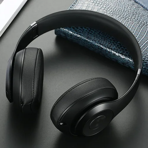Vista 7 de Almohadillas de repuesto para auriculares Beats Studio 2 y Studio 3 con cable e inalámbricos, almohadillas de repuesto para auriculares con Negro