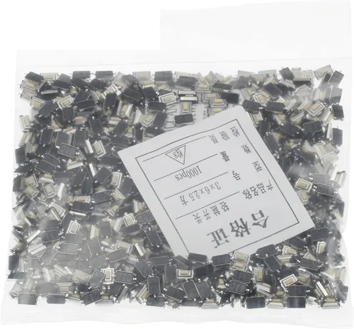 Vista 2 de 1000PCS Touch Micro Switch 3X6X2.5MM 3 * 6 * 2.5 SMD White Button Head