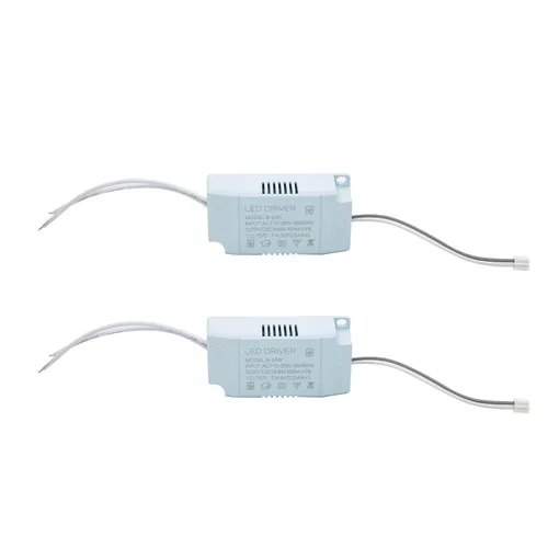 Vista 36 de Controlador LED de 1-3W, corriente constante 300mA CA 85-265V Salida 6-12V SM conector macho fuente de alimentación externa transformador