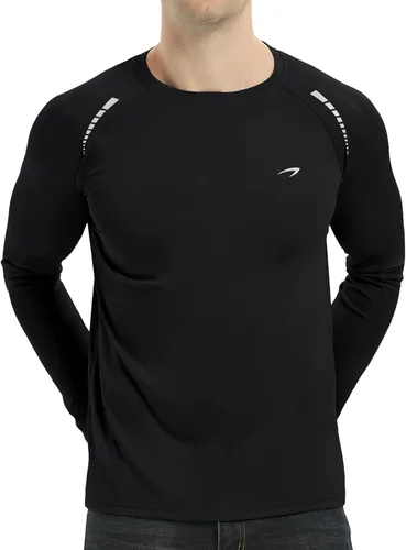 Vista 4 de Men's UPF 50+ Sun Protection Shirts Long Sleeve Dry Fit SPF Outdoor T-Shirts Hiking Running Fishing Swim Athletic Workout