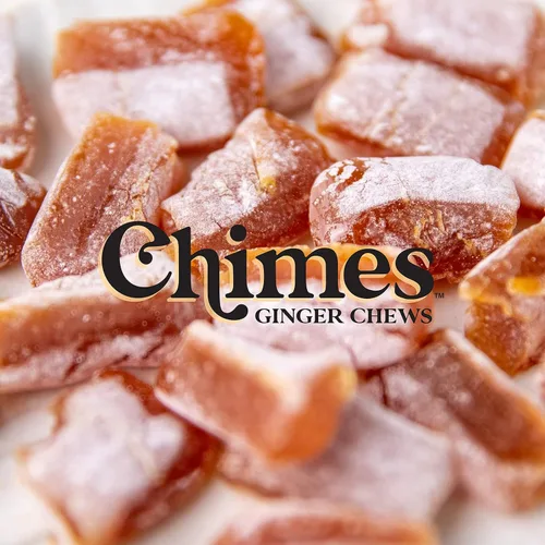 Vista 4 de Chimes Caramelos Masticables de Limón Meyer y Jengibre, Bolsa de 1 Libra