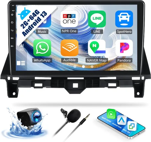 Vista 14 de SIXWIN Android 13 Estéreo del coche para Honda Accord 2008 2009 2010 2011 2012 2013 10.1 pulgadas pantalla táctil 2G+64G CarPlay Android Auto Car