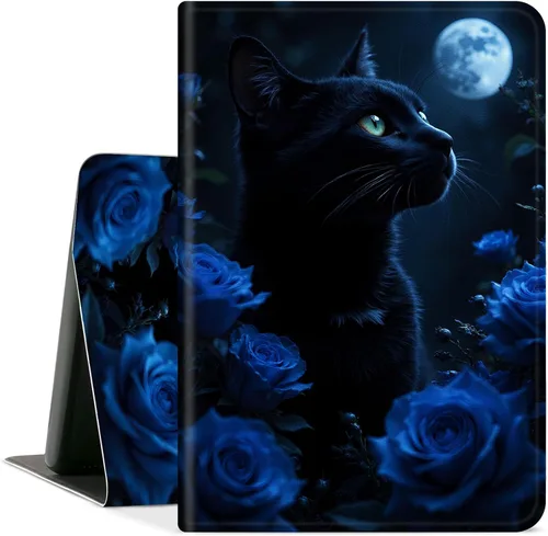 Vista 26 de DEGDFSGR Funda para tablet Amazon Fire HD 10 10 Plus (13ª/11ª generación 2023/2021) con soporte ajustable, apagado y encendido automático