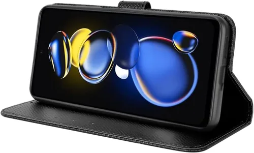 Vista 5 de Funda para Xiaomi Redmi Note 11T Pro 5G Funda de cuero, Funda para Xiaomi Redmi Note 11T+Pro 5G Funda de cuero, Funda de cuero PU para Xiaomi Poco