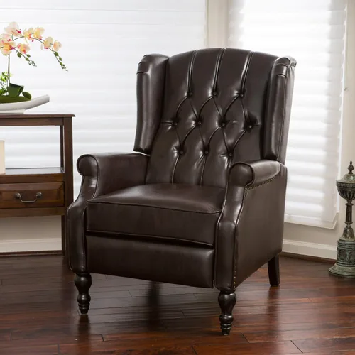 Vista 2 de Sillón reclinable, de la marca Elizabeth Tufted, Marrón