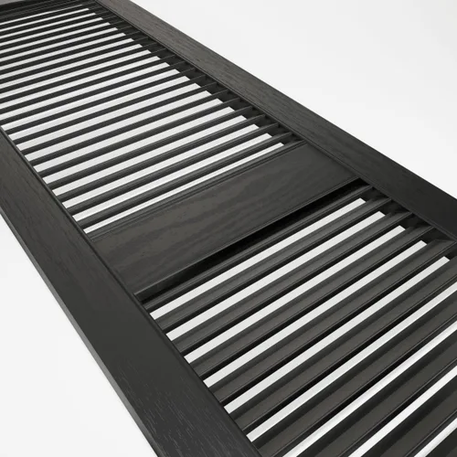 Vista 7 de Persianas de vinilo Ekena Millwork, LL1S12X02500BL 002 - Negro