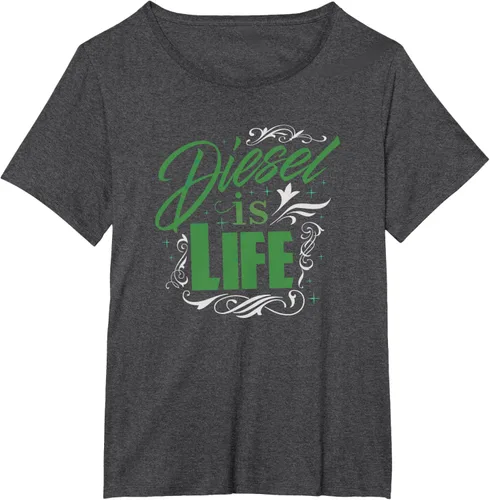 Vista 18 de Diesel is Life Roll Coal Diesels Truckers Smoke Camiseta Negro