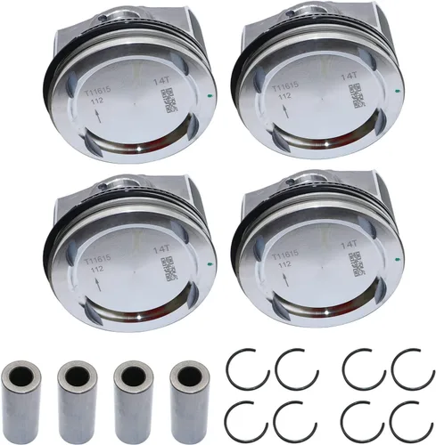 Vista 6 de SecosAutoparts Kit de pistón y pasador de pistón, anillo de pistón y anillo de presión para Buick Encore 2013-2020 para Chevrolet Cruze 2011-2015