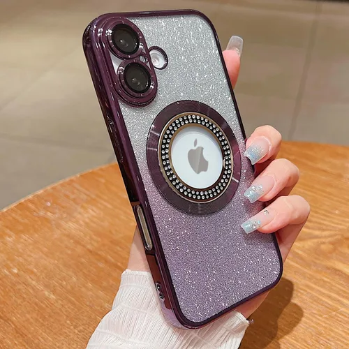 Vista 126 de Misscase Funda magnética con purpurina para iPhone 11 compatible con MagSafe, protección completa, delgada, a prueba de golpes, antiarañazos