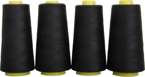 Vista 101 de Threadart Hilo Serger - Costura Poliéster - 2750 Yard Cono 40/2 - Aguamarina Polyester serger thread for overlock sewing, seams and garment
